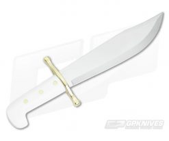 Case Hunter Bowie White Delrin Handle Brass Guard 02000 7 Case Hunter Bowie White Delrin Handle Brass Guard 02000 -us- Bowie Knives Sales 2022 02000 3