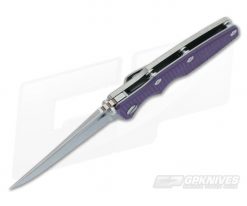 Hinderer Knives Eklipse Gen 2 Flipper Purple G10 Bowie -us- Bowie Knives Sales 2022 0344 3