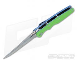 Hinderer Knives Eklipse Gen 2 Flipper Green Blue Bowie -us- Bowie Knives Sales 2022 0345 3