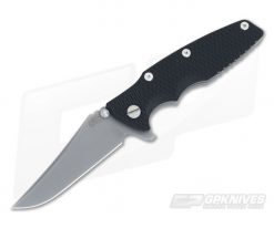 Hinderer Knives Eklipse Gen 2 DLC Flipper Black Bowie
