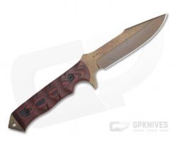 Dawson Knives Mojave 6 Bowie Arizona Copper 3V Red/Black G10 Fixed Blade -us- Bowie Knives Sales 2022 04351 3
