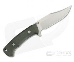 Hinderer Ranch Bowie Stonewashed CPM-3V Green Micarta Fixed Blade -us- Bowie Knives Sales 2022 0708 3