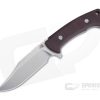 Hinderer Ranch Bowie Stonewashed CPM-3V Burgundy Micarta Fixed Blade -us- Bowie Knives Sales 2022 0709 1