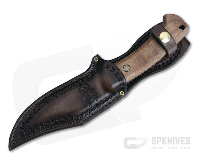 Hinderer Ranch Bowie Vintage Series Walnut Parkarized O1 Fixed Blade 0716 4 Hinderer Ranch Bowie Vintage Series Walnut Parkarized O1 Fixed Blade 0716 - Image 2