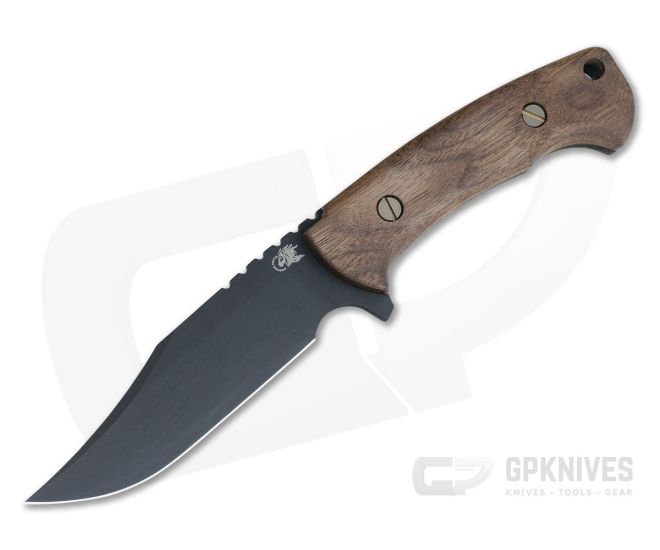 Hinderer Ranch Bowie Vintage Series Walnut Parkarized O1 Fixed Blade 0718 3 Hinderer Ranch Bowie Vintage Series Walnut Parkarized O1 Fixed Blade 0718