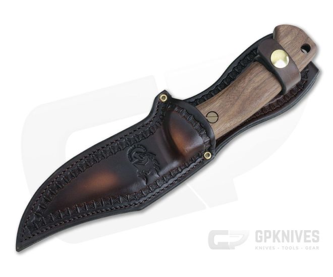 Hinderer Ranch Bowie Vintage Series Walnut Parkarized O1 Fixed Blade 0719 4 Hinderer Ranch Bowie Vintage Series Walnut Parkarized O1 Fixed Blade 0719 - Image 2
