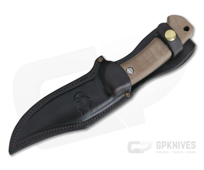 Hinderer Ranch Bowie Battle Black CPM-3V Natural Micarta Fixed Blade 4 Hinderer Ranch Bowie Battle Black CPM-3V Natural Micarta Fixed Blade - Image 2