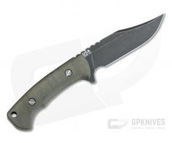 Hinderer Ranch Bowie Battle Black CPM-3V Green Micarta Fixed Blade -us- Bowie Knives Sales 2022 0722 3