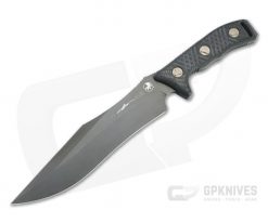 Microtech Arbiter Signature DLC Standard M390 Carbon Fiber Fixed Blade 104-1DLCCFS