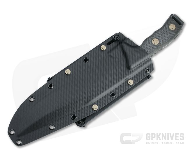 Microtech Arbiter Signature DLC Standard M390 Carbon Fiber Fixed Blade 104-1DLCCFS 4 Microtech Arbiter Signature DLC Standard M390 Carbon Fiber Fixed Blade 104-1DLCCFS - Image 2