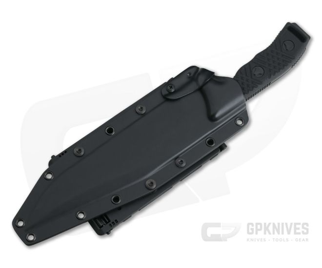 Microtech Arbiter G10 Black Serrated CTS-204P Fixed Blade 104-3 4 Microtech Arbiter G10 Black Serrated CTS-204P Fixed Blade 104-3 - Image 2