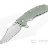 Hinderer XM-18 3.5" Bowie Stonewashed 20CV Jade Green G10 Tri-Way Flipper 1068 -us- Bowie Knives Sales 2022 1068 1