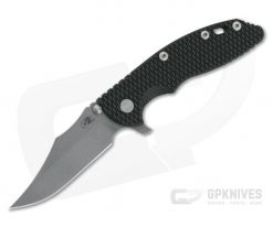 Hinderer XM-18 3.5" Bowie Working Finish 20CV OD Green/Black G10 Battle Bronze Tri-Way Flipper 1081