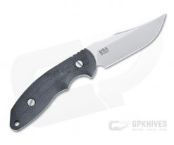 Hinderer Emmett Bowie Stonewashed 20CV Black Micarta Fixed Blade 1277 -us- Bowie Knives Sales 2022 1277 3