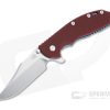 Hinderer XM-24 Bowie 20CV Red G10 Stonewashed Blue Tri-Way Pivot Flipper 1316 -us- Bowie Knives Sales 2022 1316 1 1