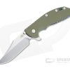 Hinderer XM-24 Bowie 20CV OD Green G10 Stonewashed Blue Tri-Way Pivot Flipper 1326 -us- Bowie Knives Sales 2022 1326 1 1