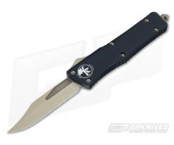 Microtech Combat Troodon Bowie Bronze OTF Automatic Knife 146-13
