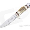 Linder Knives Traveller II Bowie Stag Handle Fixed Blade 190111 -us- Bowie Knives Sales 2022 190111 1