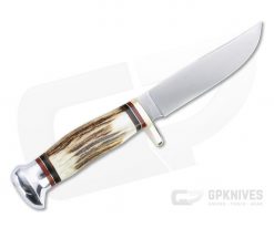 Linder Knives Traveller II Bowie Stag Handle Fixed Blade 190111 7 Linder Knives Traveller II Bowie Stag Handle Fixed Blade 190111 -us- Bowie Knives Sales 2022 190111 3