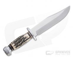 Linder Knives Solingen Original Bowie Stag Handle Fixed Blade 196020 7 Linder Knives Solingen Original Bowie Stag Handle Fixed Blade 196020 -us- Bowie Knives Sales 2022 196020 3