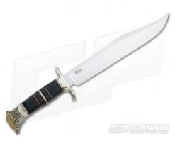 D'Holder Custom Fixed Long Bowie Micarta & Stag -us- Bowie Knives Sales 2022 3251 3
