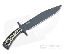 Cold Steel Drop Forged Bowie Black 52100 Faux Stag Fixed Blade 36MK -us- Bowie Knives Sales 2022 36mk 3