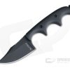 Alan Folts Custom Minimalist Bowie Neck Knife Black Coated CPM-154 Black G10 -us- Bowie Knives Sales 2022 3982 1