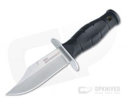 Cold Steel Mini Leatherneck Clip Point Satin Stainless Steel Fixed Blade 39LSAB