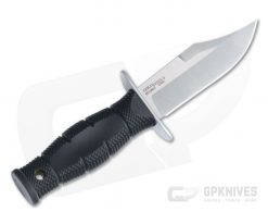 Cold Steel Mini Leatherneck Clip Point Satin Stainless Steel Fixed Blade 39LSAB -us- Bowie Knives Sales 2022 39lsab 3