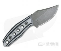 Tom Krein Custom Advocate Clip Point Acid Wash D2 Gray/Black G10 Tactical Fixed Blade 4248 7 Tom Krein Custom Advocate Clip Point Acid Wash D2 Gray/Black G10 Tactical Fixed Blade 4248 -us- Bowie Knives Sales 2022 4248 3