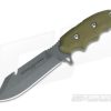 TOPS Knives Backpacker's Bowie Green Canvas Micarta Fixed Blade BPB-01 -us- Bowie Knives Sales 2022 bpb 01 1 1