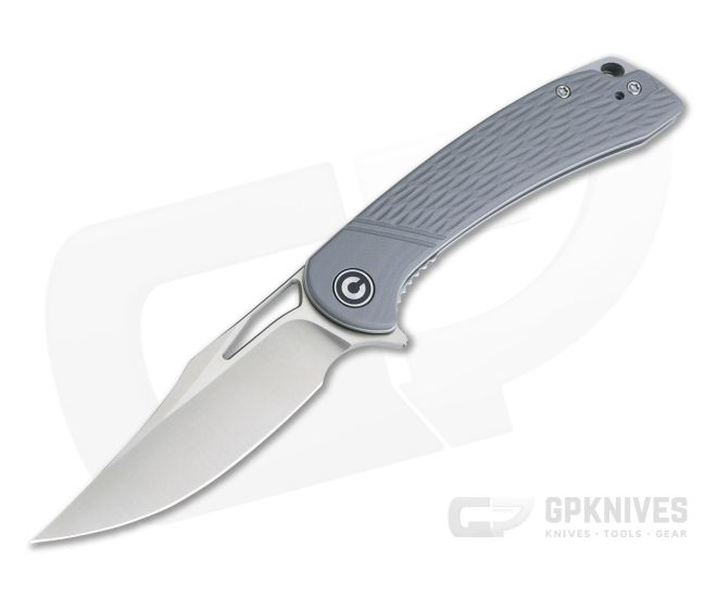 CIVIVI Dogma C2005B Gray G10 Satin D2 Stainless Steel Liner Lock Flipper 3 CIVIVI Dogma C2005B Gray G10 Satin D2 Stainless Steel Liner Lock Flipper