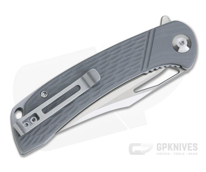 CIVIVI Dogma C2005B Gray G10 Satin D2 Stainless Steel Liner Lock Flipper 4 CIVIVI Dogma C2005B Gray G10 Satin D2 Stainless Steel Liner Lock Flipper - Image 2