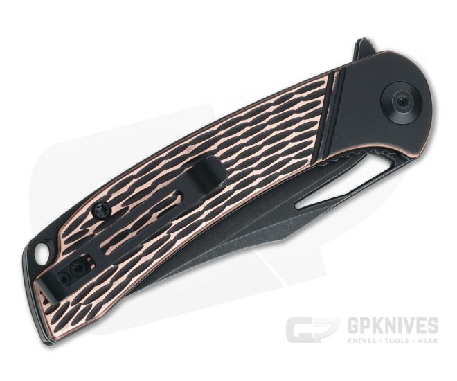 CIVIVI Dogma C2005F Black Polished Copper Black Stonewashed D2 Liner Lock Flipper 4 CIVIVI Dogma C2005F Black Polished Copper Black Stonewashed D2 Liner Lock Flipper - Image 2