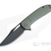 CIVIVI Ortis Black Stonewashed 9Cr18MoV Clip Point OD Green FRN Liner Lock Flipper C2013C -us- Bowie Knives Sales 2022 c2013c 1 1