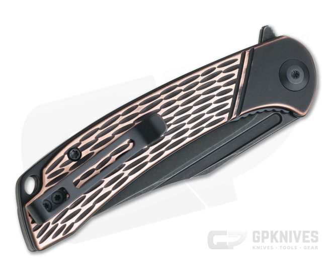 CIVIVI Dogma Black Polished Copper Black Stonewashed D2 Liner Lock Flipper C2014B 4 CIVIVI Dogma Black Polished Copper Black Stonewashed D2 Liner Lock Flipper C2014B - Image 2