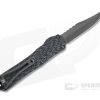 Heretic Knives Manticore-S Bowie DLC Elmax Twill Carbon Fiber OTF Automatic H022B-6A-CF -us- Bowie Knives Sales 2022 h022b 6a cf 1