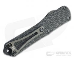 Heretic Knives Manticore-S Bowie DLC Elmax Twill Carbon Fiber OTF Automatic H022B-6A-CF -us- Bowie Knives Sales 2022 h022b 6a cf 3