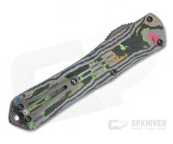 Heretic Knives Manticore-X Black DLC Bowie Awesome 80's Camo Carbon OTF Automatic H030B-6A-CF80S -us- Bowie Knives Sales 2022 h030b 6a cf80s 2 1