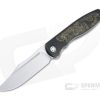 Sharp By Design Mini Tempest Bowie Satin M390 Gold Dark Matter FatCarbon PVD Front Flipper Knife -us- Bowie Knives Sales 2022 mtff 05 1