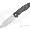 Sharp By Design Mini Tempest Bowie Damasteel Gold Dark Matter FatCarbon PVD Front Flipper Knife -us- Bowie Knives Sales 2022 mtff 06 1