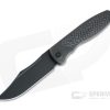 Sharp By Design Mini Tempest Bowie Black PVD M390 Carbon Fiber PVD Front Flipper Knife -us- Bowie Knives Sales 2022 mtff 08 1