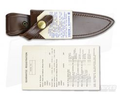 Smith and Wesson 1975 Bowie 6010 Mint -us- Bowie Knives Sales 2022 v415 5