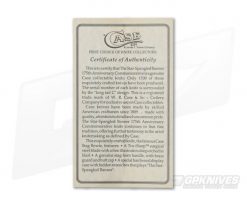 Case 1989 Star-Spangled Banner 175th Anniversary Bowie Stag -us- Bowie Knives Sales 2022 vx001 5